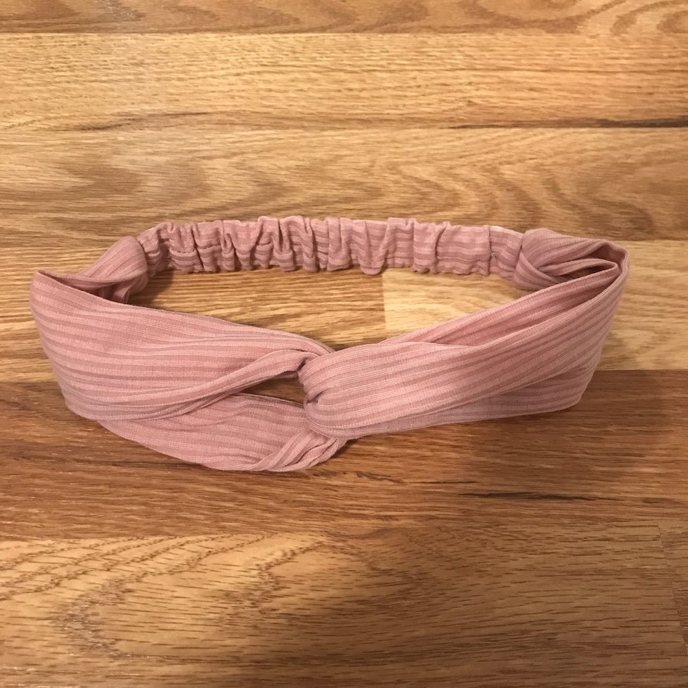 Pink headband